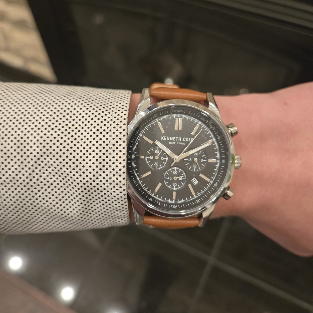 Kenneth Cole New York Men's Chronograph Watch - GF22711 - New In Box